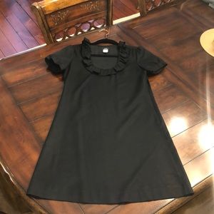 JCrew: wool short sleeve knee length dress